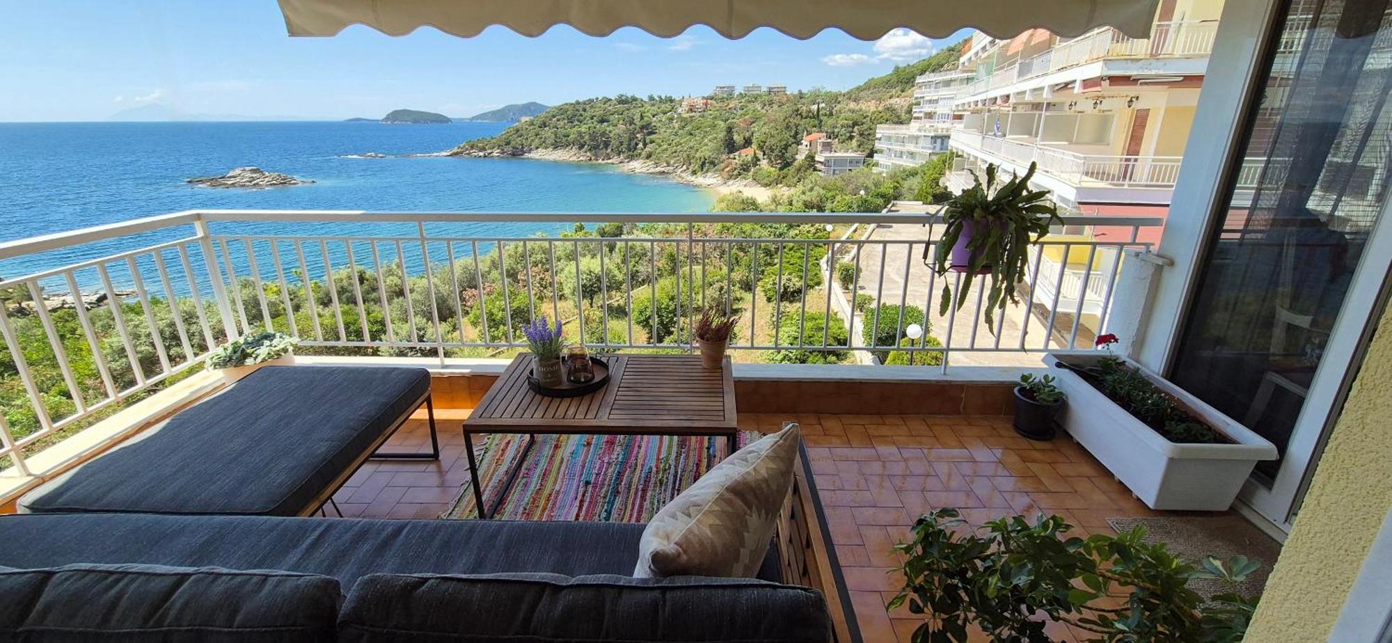 Beach Apartment ปาเลออน ซิฟลิคิออน ภายนอก รูปภาพ