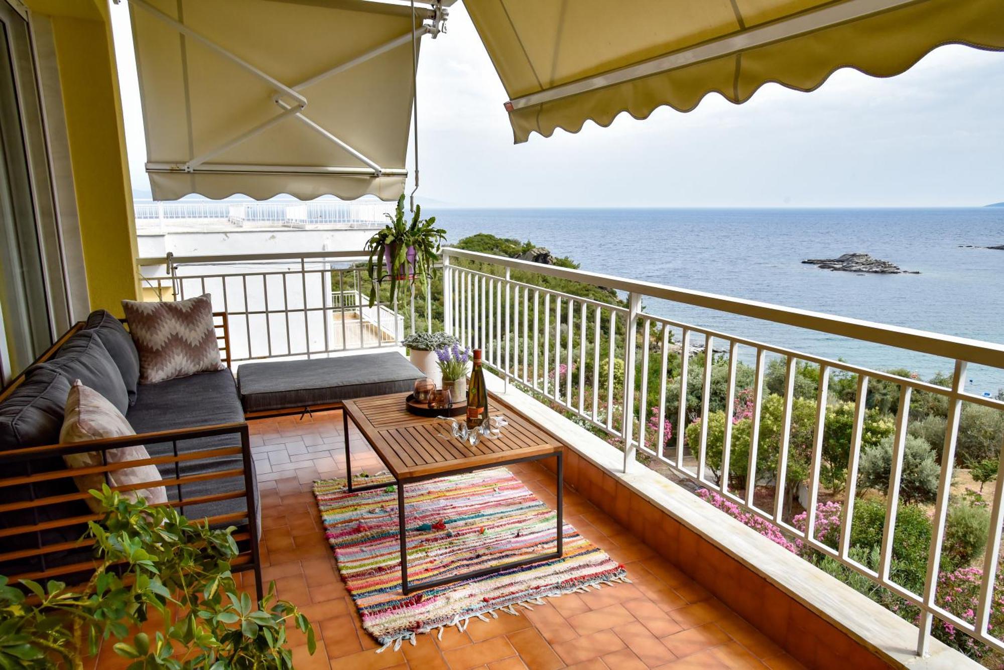 Beach Apartment ปาเลออน ซิฟลิคิออน ภายนอก รูปภาพ